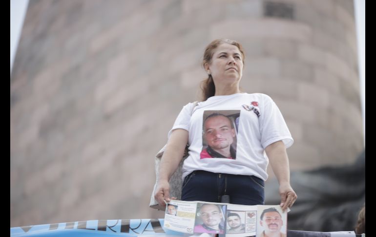 Familiares de desaparecidos iniciaron la Búsqueda Nacional en Vida con un recorrido en Guadalajara. EL INFORMADOR / F. Atilano