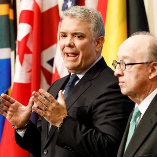 Presidente colombiano anuncia cooperación con Naciones Unidas