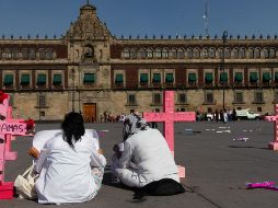 El titular del Ejecutivo destaca que ayer lunes, día en que se llevo a cabo el paro laboral de mujeres, bajó el número de homicidios en el país. NTX / J. Carrasco
