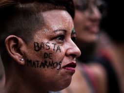 Olga Sánchez Cordero asevera que las autoridades federales harán todo lo necesario para abatir la violencia de género. EFE / J. Ignacio