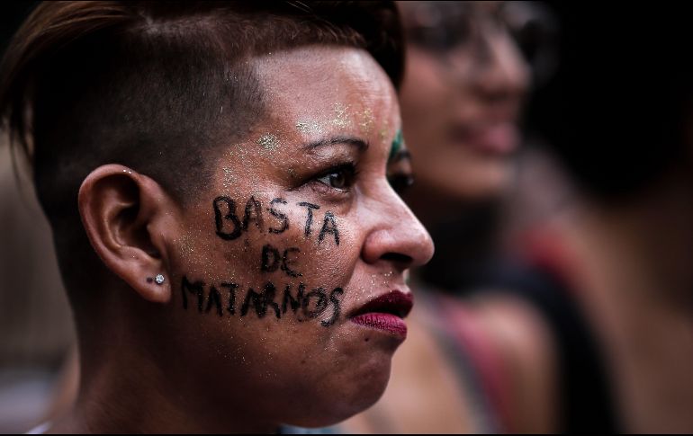 Olga Sánchez Cordero asevera que las autoridades federales harán todo lo necesario para abatir la violencia de género. EFE / J. Ignacio