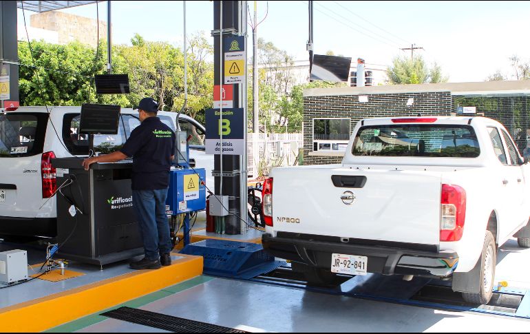 Primer centro de verificación estatal, por el momento sólo revisa autos oficiales. EL INFORMADOR / ARCHIVO
