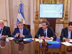 La luz verde para llevar a cabo el proceso de reestructuración se produce en un contexto convulso debido al impacto económico que ha tenido la propagación del nuevo coronavirus. AFP/Presidencia de Argentina