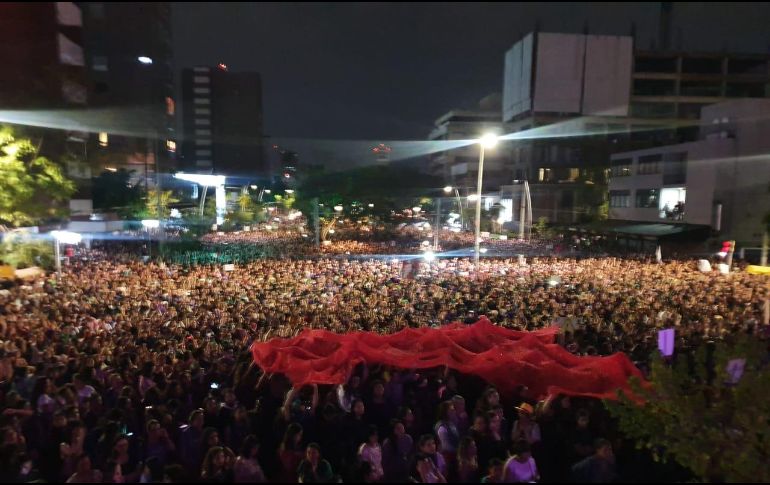 López Obrador acusó al “conservadurismo de hipócritas” porque “se puso la máscara feminista”. EL INFORMADOR/E. Barrera