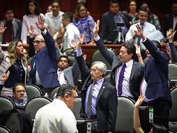 Legisladores aprobaron en lo general modificaciones al artículo 4 de la Constitución en materia de Bienestar, durante la sesión ordinaria en la Cámara de Diputados. SUN / D. Sánchez