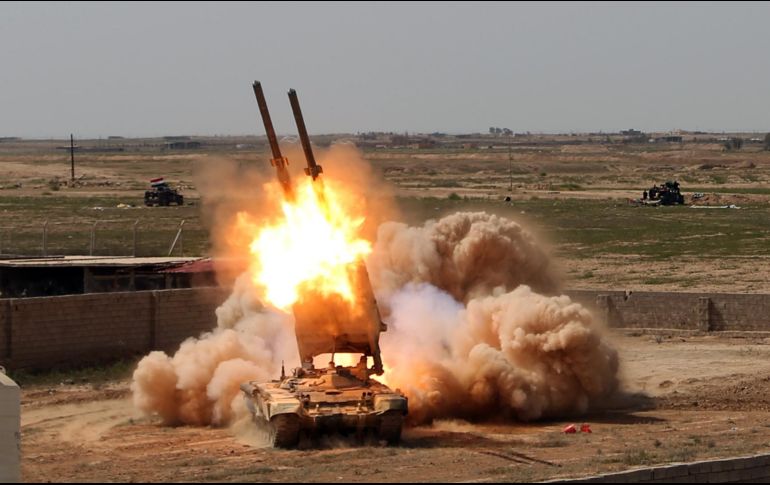 Tras la escalada de tensión entre Estados Unidos e Irán en la región a principios de año, los ataques con cohetes han sido una constante. AP/ARCHIVO