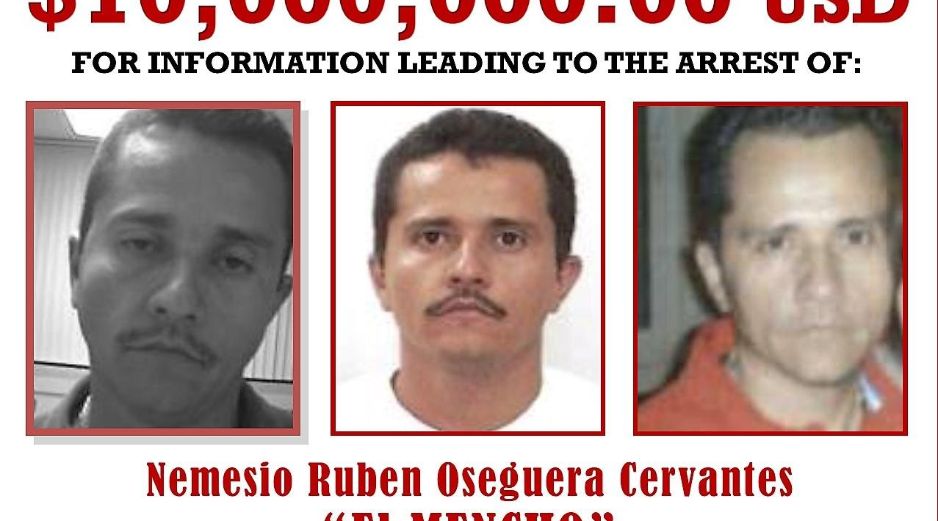 Nemesio Oseguera Cervantes “El Mencho”, líder del Cártel Nueva Generación, fue el criminal más buscado por autoridades mexicanas e internacionales. EFE / ARCHIVO