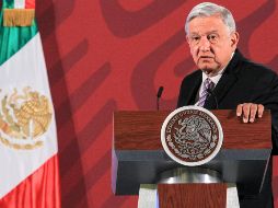 López Obrador asegura que sus opositores lo culpan hasta de la depreciación del peso. NTX/J. Lira