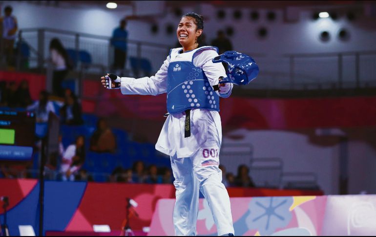 CUMPLE. Briseida Acosta venció en la Final a la hondureña Keyla Ávila. IMAGO7