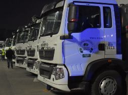 Cinco recolectores quedan como respaldo en caso de alguna falla en las unidades. ESPECIAL/ Gobierno de Tlajomulco