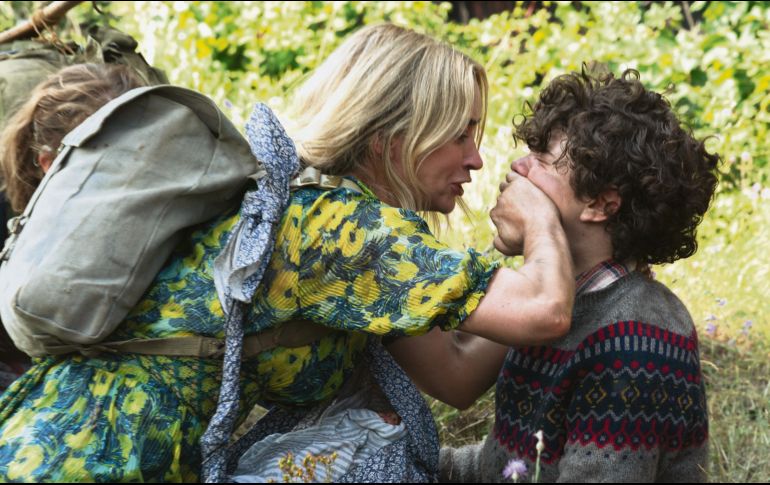 Un lugar en silencio II. Fotograma de la cinta, que esperará un mejor momento para estrenarse. AP