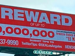 Además del “Mencho”, la DEA y el FBI buscan a otros 37 mexicanos