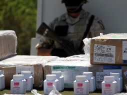 La sustancia incautada es puesta a disposición de las autoridades correspondientes. NTX / ARCHIVO