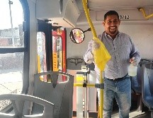 La limpieza de las unidades debe ser con cloro y se deberán realizar cada que la ruta finalice una vuelta a su recorrido. EL INFORMADOR / ARCHIVO