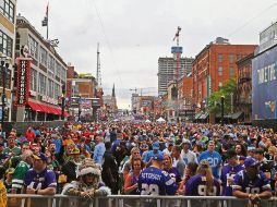 El año pasado, el Draft en Nashville tuvo 600 mil asistentes. AFP