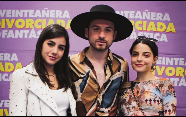 De izquierda a derecha: Ela Velden, Jesús Zavala y Gisselle Kuri. EL INFORMADOR/E. Barrera