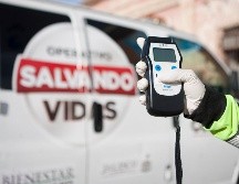 Distribuyen guantes, gel antibacterial y cubrebocas a agentes viales para que puedan continuar realizando su labor. EL INFORMADOR/ARCHIVO