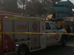 Aunque no hubo personas lesionadas, hubo pérdidas materiales debido a que muebles y equipo de cocina fueron consumidos por las llamas. ESPECIAL/Bomberos de Zapopan