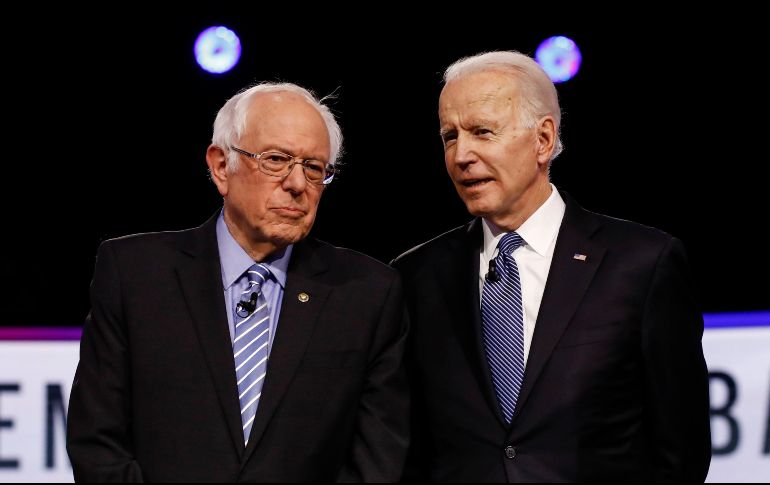 Sanders y Biden debatirán en Charleston, Carolina del Sur, en un foro sin público como precaución contra el nuevo coronavirus. AP/M. Rourke