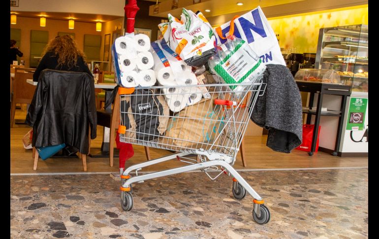 Un carrito de compras en Ginebra, Suiza. EFE/EPA/S. Di Nolfi