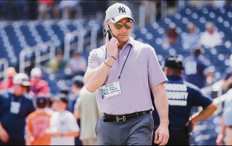 Brian Cashman, gerente general de los Yankees. AFP/M. Reaves