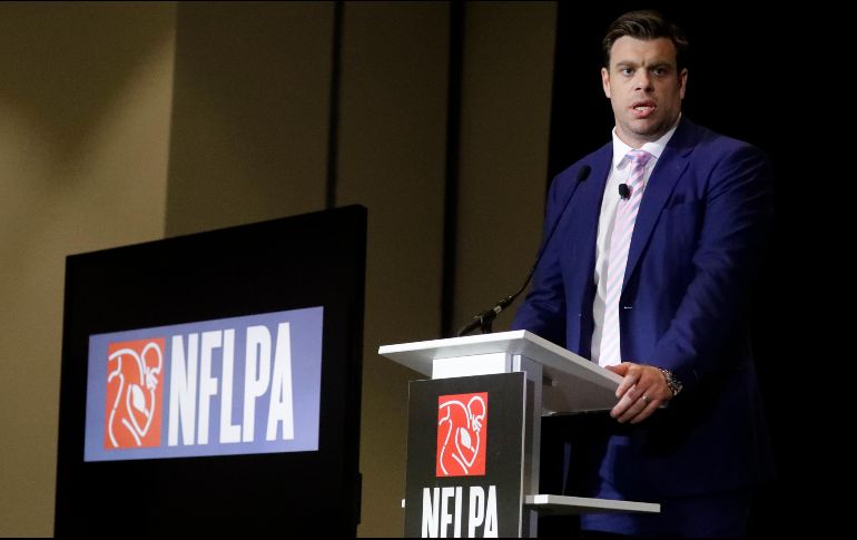 Eric Winston, presidente de la NFLPA, fue uno de los artífices para que el nuevo contrato colectivo de trabajo con la Liga llegara a buen puerto. AP/C. Carlson