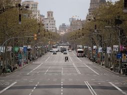 En el primer día laboral desde que el pasado sábado el Gobierno español declaró el estado de alarma por la expansión del coronavirus. EFE / M. Pérez