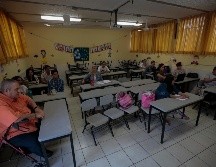 En el caso de la Escuela Primaria Luis Pérez Verdía no.130, los maestros llegaron desde las ocho de la mañana para comenzar a evaluar estrategias. EL INFORMADOR / F. Atilano