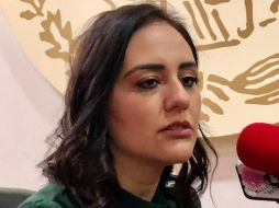 Mariana Fernández Ramírez, presidenta de la Junta de Coordinación Política. EL INFORMADOR / R. Rivas