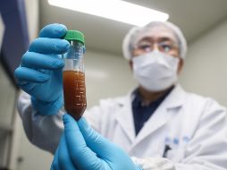 Un investigador del proyecto para desarrollar una vacuna en la plataforma mRNA. Xinhua/D.Ting