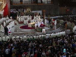 A partir de este miércoles 18 de marzo y hasta que pase la contingencia sanitaria, la Basílica de Guadalupe transmitirá dos actos litúrgicos durante el día. SUN/ARCHIVO