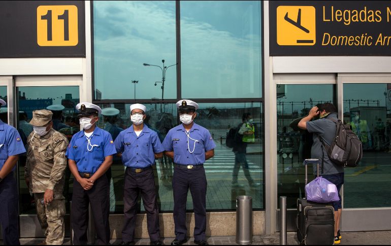 La gestión para los vuelos se hicieron a través de la embajada de México en Perú. AP / R. Abd