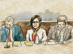 Rosario Robles se encuentra presa en el penal de Santa Martha Acatitla, pero se espera que se presente a la sesión del pleno programada para el jueves. SUN