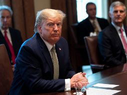 El plan anunciado por Trump incluye cheques a ciudadanos y ayudas financieras para sectores golpeados como las aerolíneas. EFE/K. Dietsch