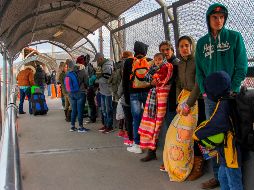 De aprobarse el plan, EU enviaría de regreso a México a todas las personas que crucen la frontera de manera ilegal, no sólo a aquellos que buscan solicitar asilo. AFP/ARCHIVO