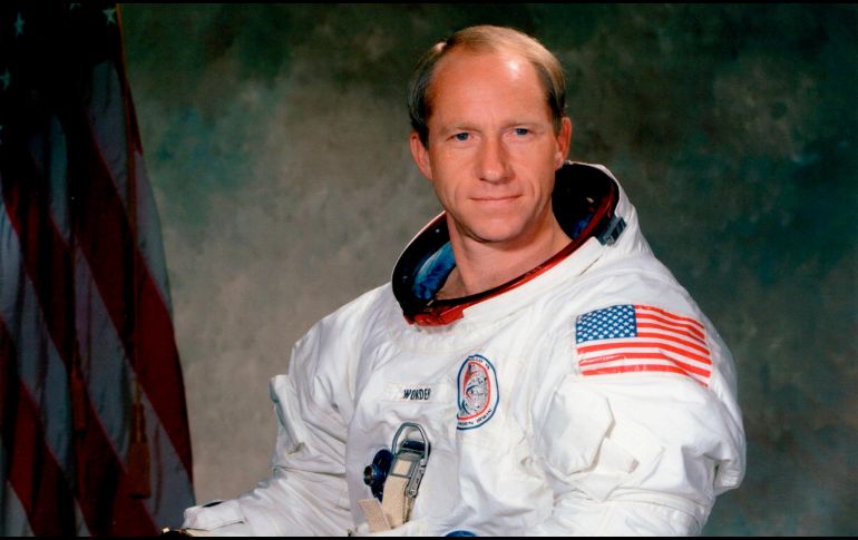 Worden voló a la Luna en 1971 junto con David Scott y Jim Irwin. AP / ARCHIVO