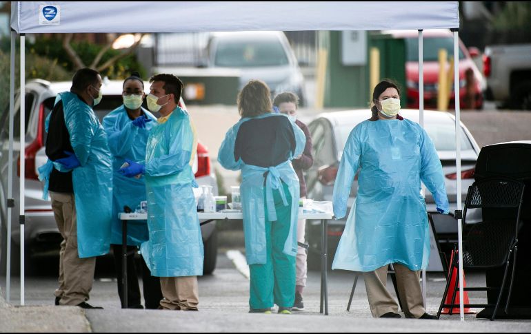 Autoridades mexiquenses aseguran que cuentan con personal capacitado para hacer frente a los casos de COVID-19 que puedan presentarse. AP/D. Busey