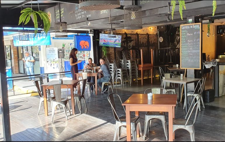 La mayoría de establecimientos reportaron desplome en sus ventas. EL INFORMADOR / A. Camacho