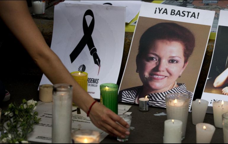 Miroslava Breach fue asesinada a tiros el 23 de marzo de 2017 cuando salía de su casa en Chihuahua. AP/ARCHIVO