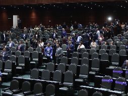 Si la pandemia se prolonga más allá del 30 de abril, el Congreso de la Unión sigue en funciones con la Comisión Permanente. SUN/G. Espinosa