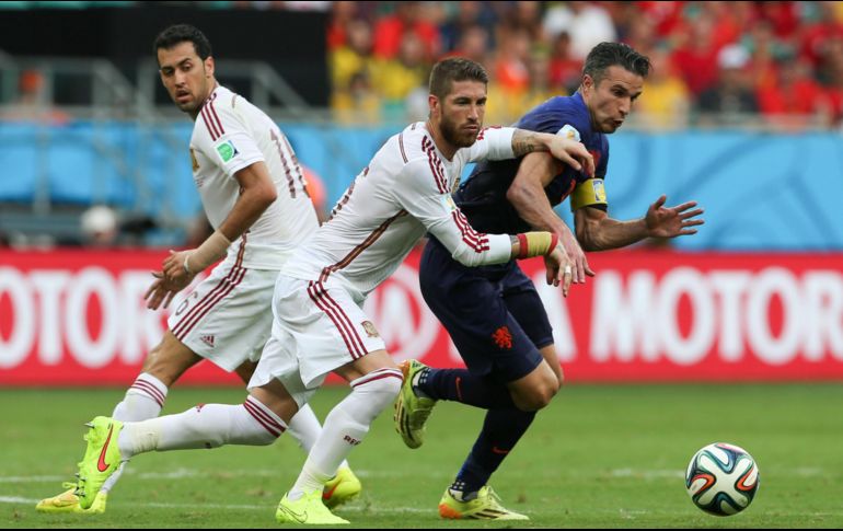 El duelo entre España y Holanda en Brasil 2014 es uno de los juegos que podrían disfrutarse a través de la campaña #WorldCupAtHome de FIFA. IMAGO7