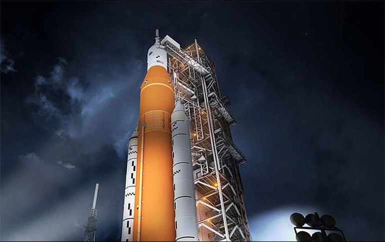 La Instalación de Ensamblaje Michoud, en Nueva Orleans, se estaba construyendo el cohete del Sistema de Lanzamiento Espacial. ESPECIAL / nasa.gov