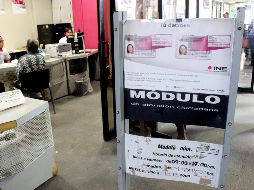 Las personas que deseen realizar algún trámite podrán agendar una cita en www.ine.mx y al teléfono 800 433 2000. EL INFORMADOR/ARCHIVO