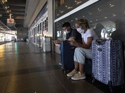 La industria aeronáutica es una de las más afectadas por la propagación del coronavirus. AFP/J. Mabromata