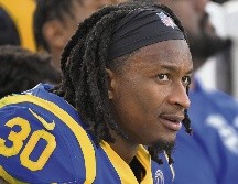 A BRILLAR. Gurley viene de la peor temporada de su carrera y el jueves fue cortado por los Rams de Los Ángeles. AP / M. Terrill