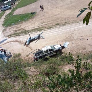 Cae helicóptero de la Marina en Veracruz; reportan un muerto