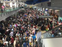 El GAP  desconoce si la aglomeración se debió al llamado “puente humanitario” que realizó el gobierno del Estado. ESPECIAL