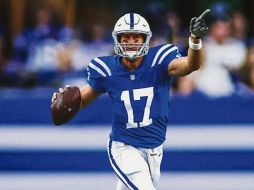 LO QUE SERÁ. Los Colts, a través de sus redes sociales, dieron a conocer una imagen editada en la que presentaron a Rivers con el uniforme del equipo. INSTAGRAM/@colts