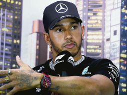 SEGURO. Hamilton no presenta síntomas luego de haber convivido con quienes han dado positivo. AFP• W. West