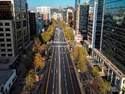 Aunque hay muy poca actividad en las calles, Chile aún no ha decretado el confinamiento preventivo como ha ocurrido en Argentina, Bolivia, Colombia y Perú. AFP / M. Bernetti